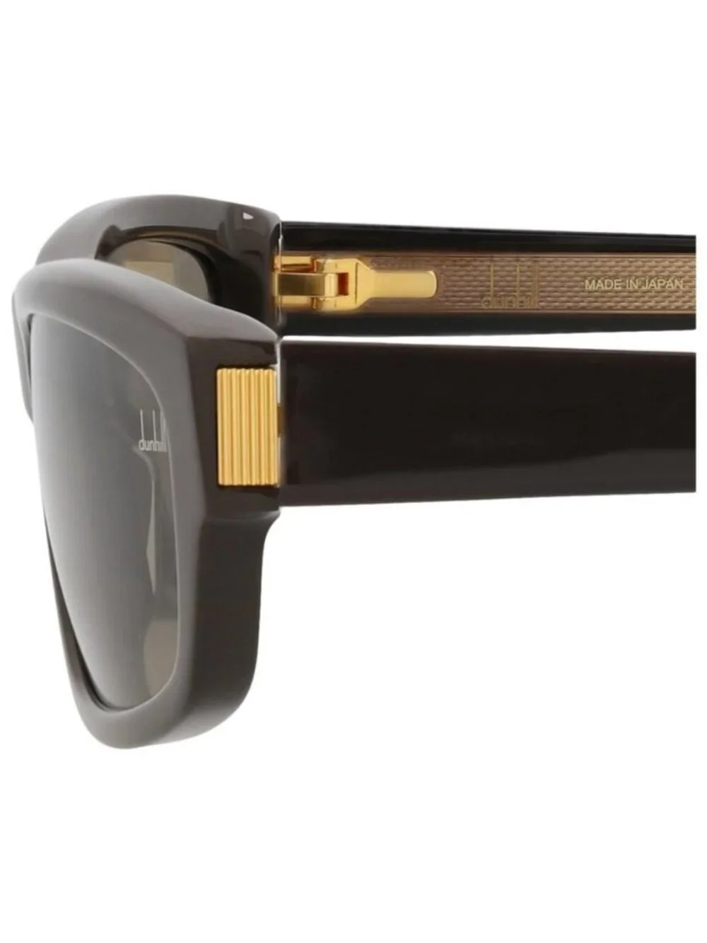 New Dunhill Mens Square/Rectangle Brown Brown Brown Fashion Designer Sunglasses